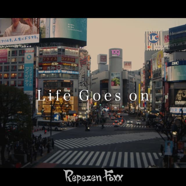 Album cover art for Life goes on