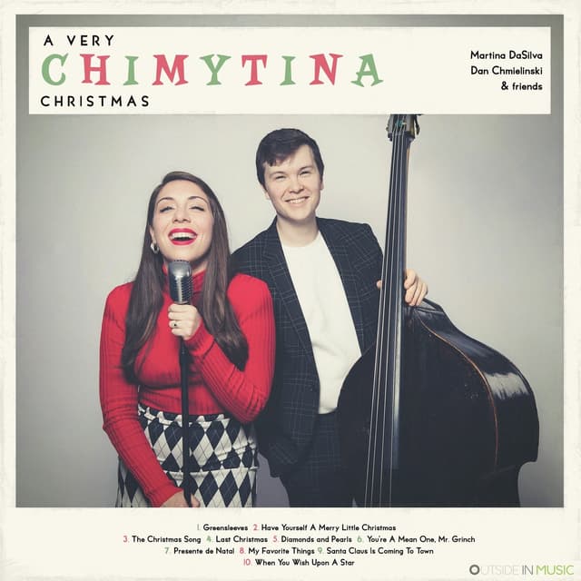 Album cover art for A Very ChimyTina Christmas