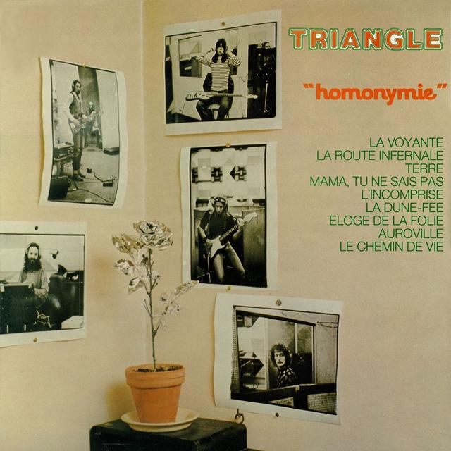 Album cover art for Homonymie