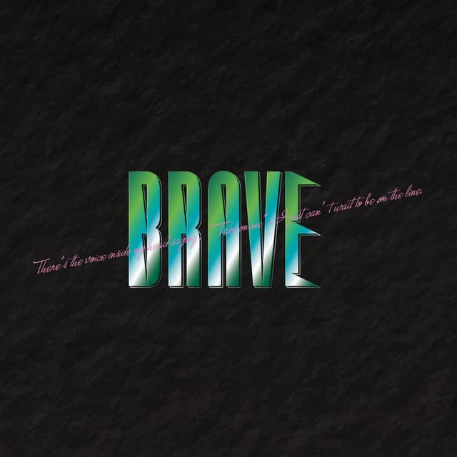 Album cover art for BRAVE