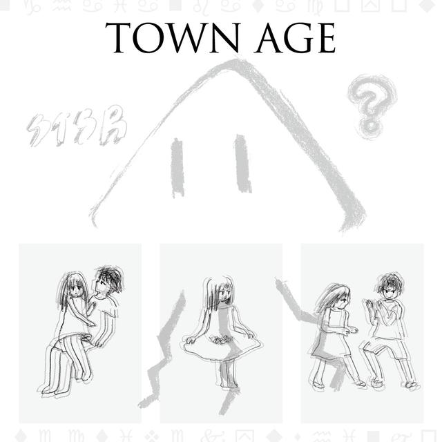 Album cover art for TOWN AGE