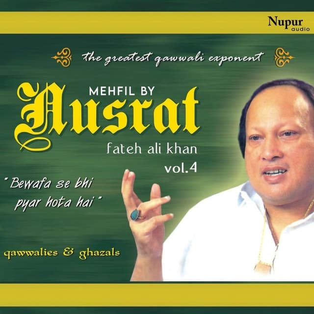 Album cover art for Mehfil By Nusrat Fateh Ali Khan Vol.4