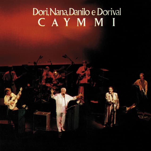 Album cover art for Dori, Nana, Danilo e Dorival Caymmi (Ao Vivo No Rio de Janeiro / 1987)