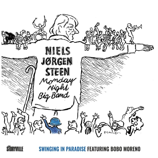 Album cover art for Swinging in Paradise