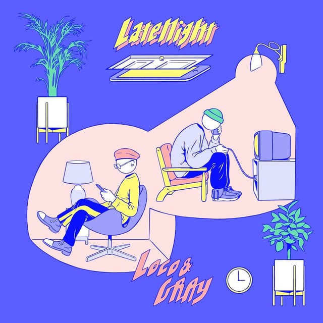 Album cover art for Late Night