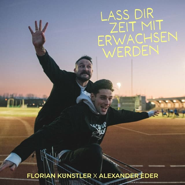 Album cover art for Lass dir Zeit mit erwachsen werden