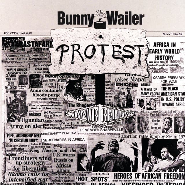 Album cover art for Protest