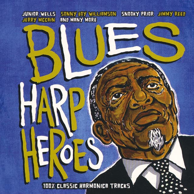 Album cover art for Blues Harp Hero