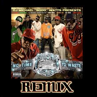 Album cover art for No Time To Waste Remix