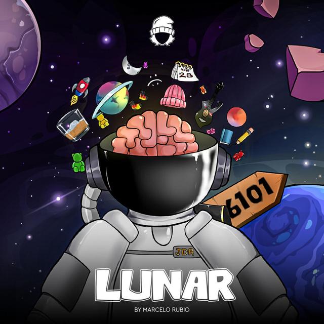 Album cover art for LUNAR