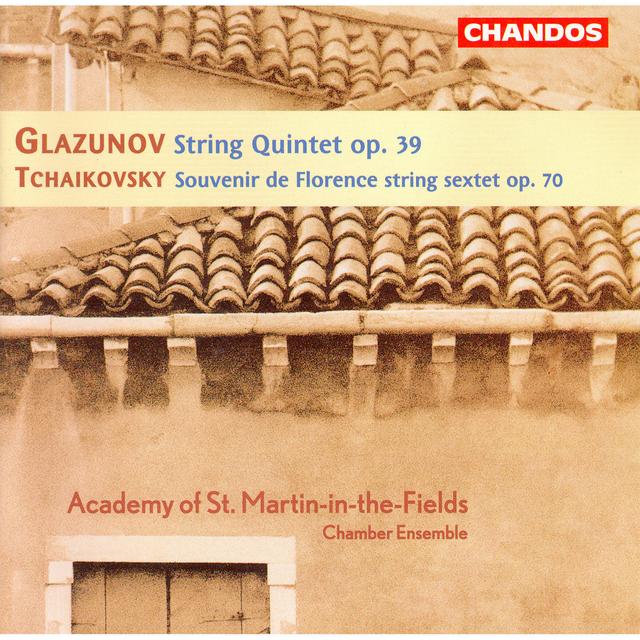 Album cover art for Tchaïkovski & Glazounov : Œuvres De Musique De Chambre