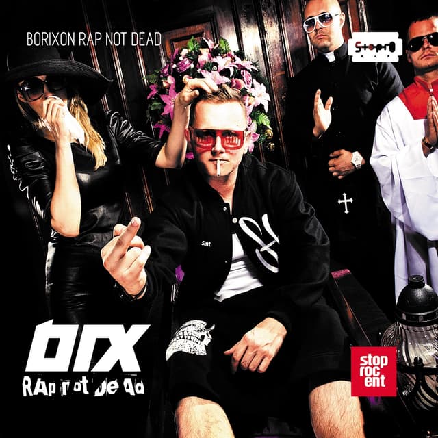 Album cover art for Rap Not Dead