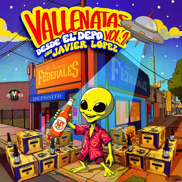 Album cover art for Vallenatas Desde El Depo, Vol. 2