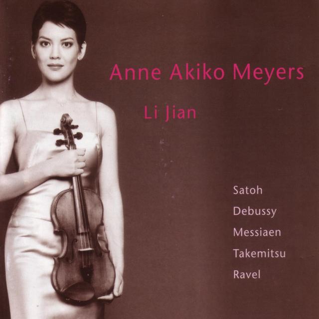 Album cover art for Satoh / Debussy / Messiaen / Takemitsu / Ravel