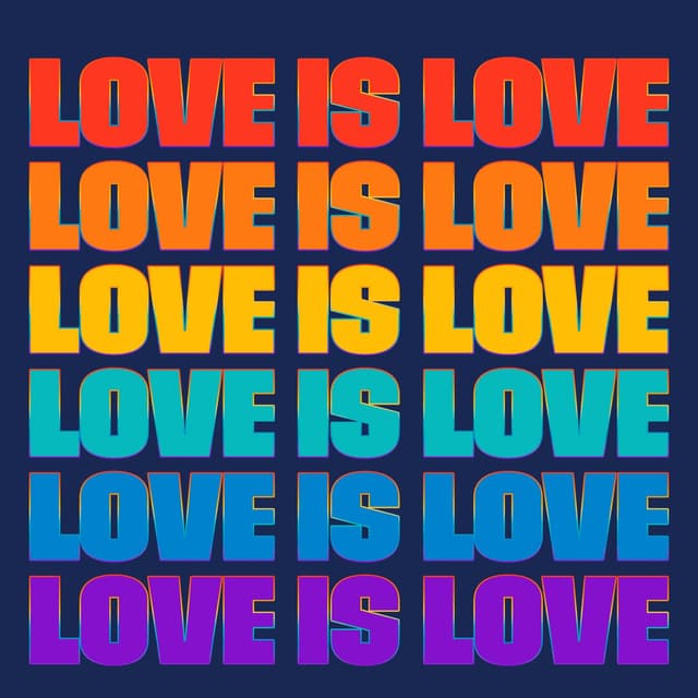 Album cover art for Love Is Love