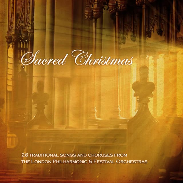 Album cover art for Sacred Christmas