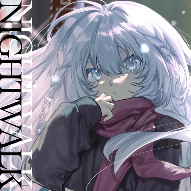 Album cover art for NIGHTWALK