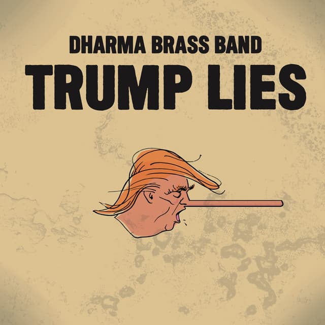 Album cover art for Trump Lies