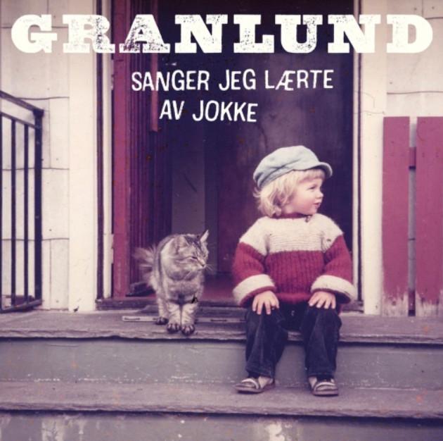 Album cover art for Sanger jeg lærte av Jokke
