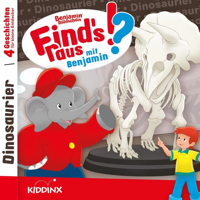 Album cover art for Find‘s raus mit Benjamin: Dinosaurier