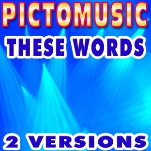 Album cover art for These Words