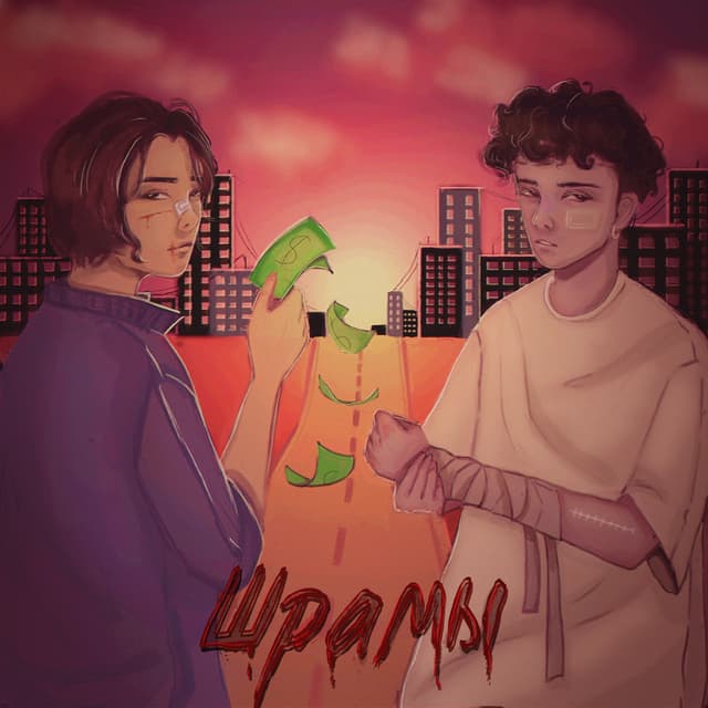 Album cover art for Шрамы