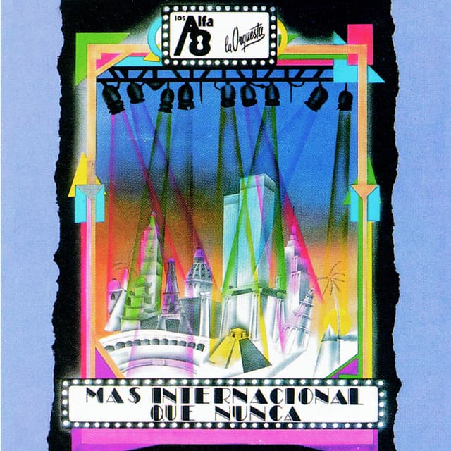 Album cover art for La salsa llegó