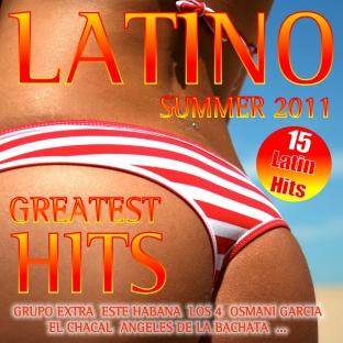 Album cover art for Latino Summer 2011 Greatest Hits