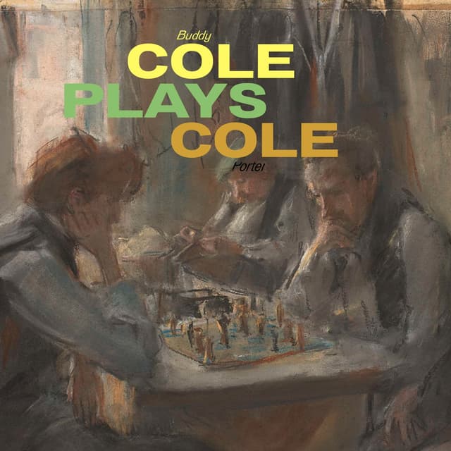 Album cover art for Buddy Cole Plays Cole Porter