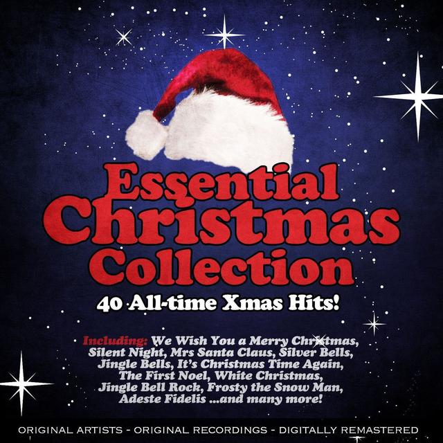 Album cover art for Essential Christmas Collection - 40 All-Time Xmas Hits!
