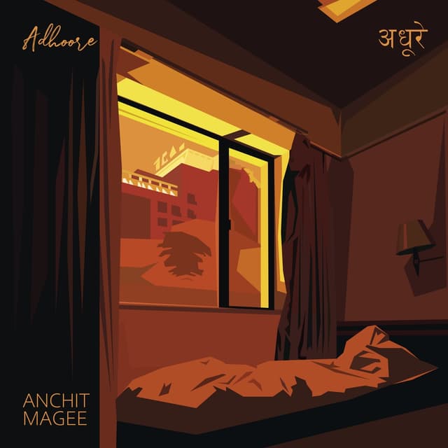 Album cover art for Adhoore