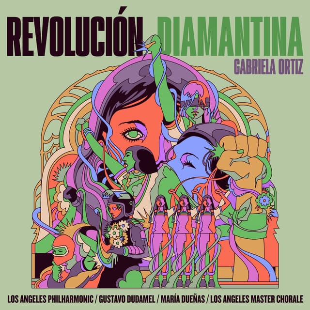 Album cover art for Revolución diamantina