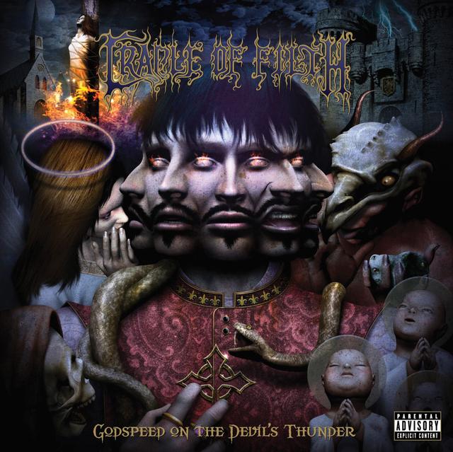 Album cover art for Godspeed on the Devil's Thunder