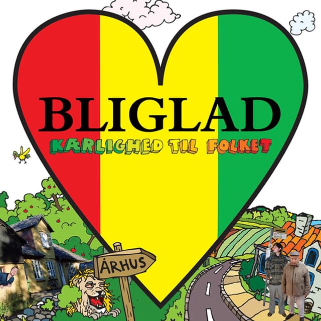 Album cover art for Kærlighed til folket