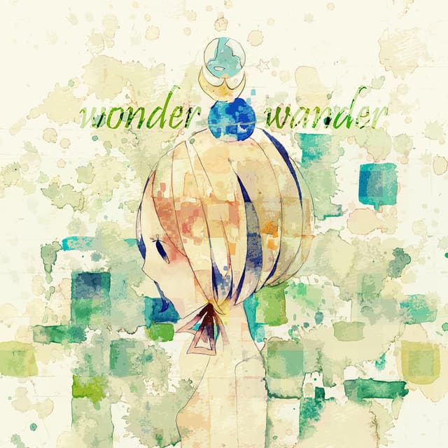 Album cover art for wonder wander