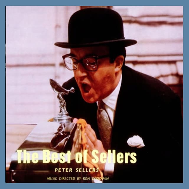 Album cover art for The Best of Peter Sellers
