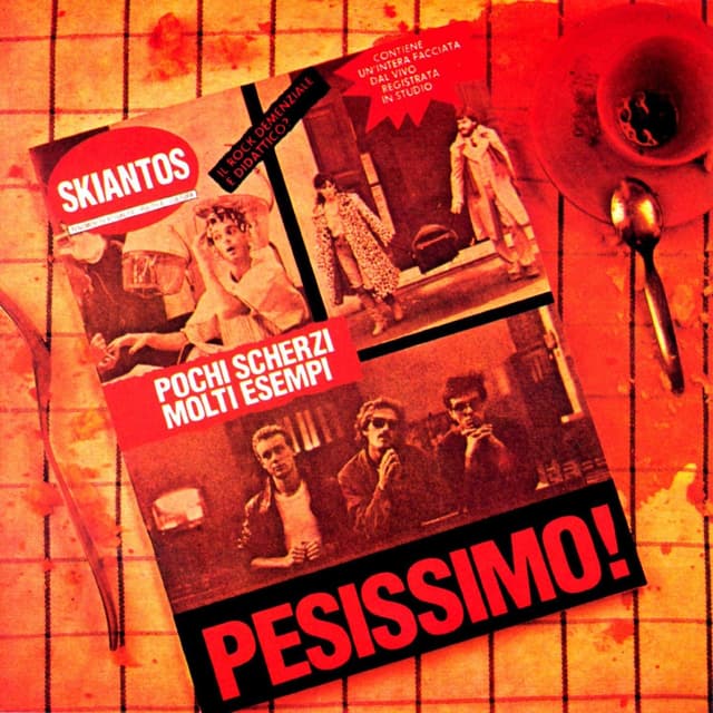 Album cover art for Pesissimo!
