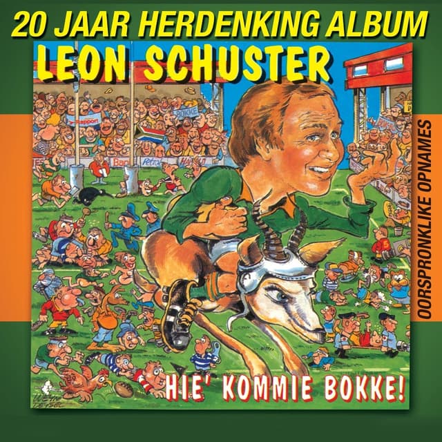 Album cover art for Hie' Kommie Bokke!