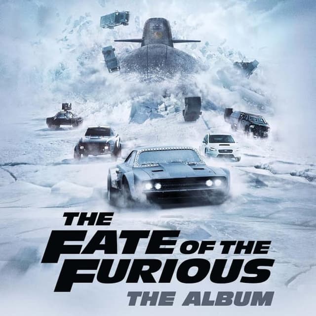 Album cover art for The Fate of the Furious: The Album [B.O.F.]