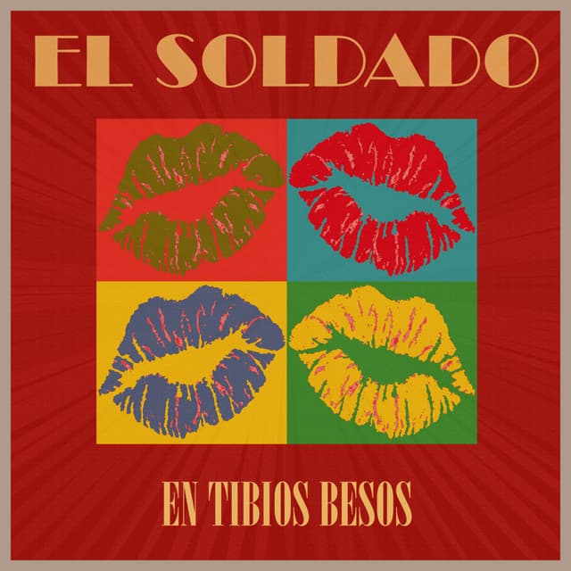 Album cover art for En Tibios Besos