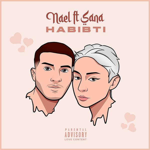Album cover art for Habibti