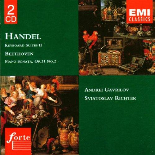 Album cover art for Handel : Keyboard Suites II - Beethoven Piano Sonata Op. 31 N°2