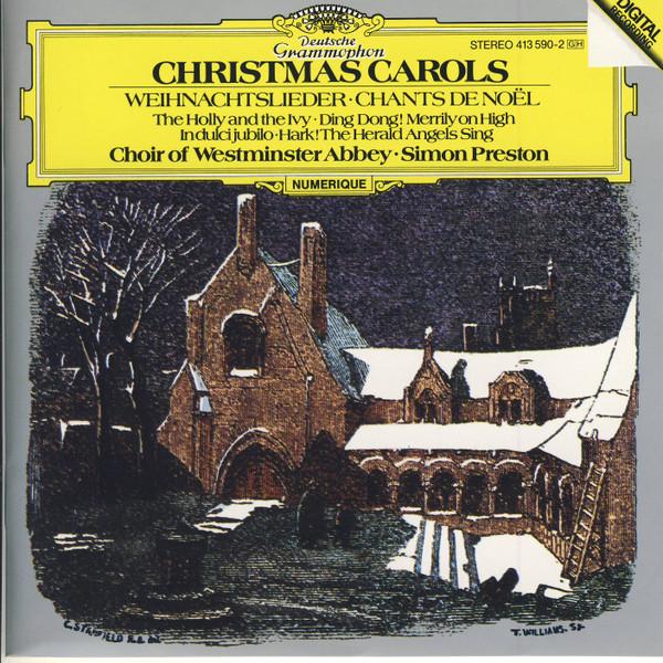 Album cover art for Christmas Carols