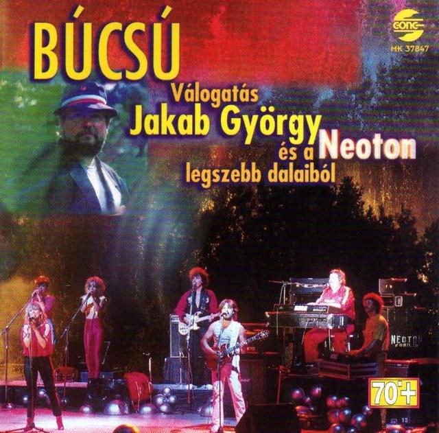 Album cover art for Búcsú - Válogatás Jakab György És A Neoton Legszebb Dalaiból