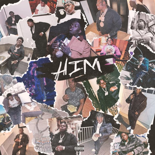 Album cover art for Him