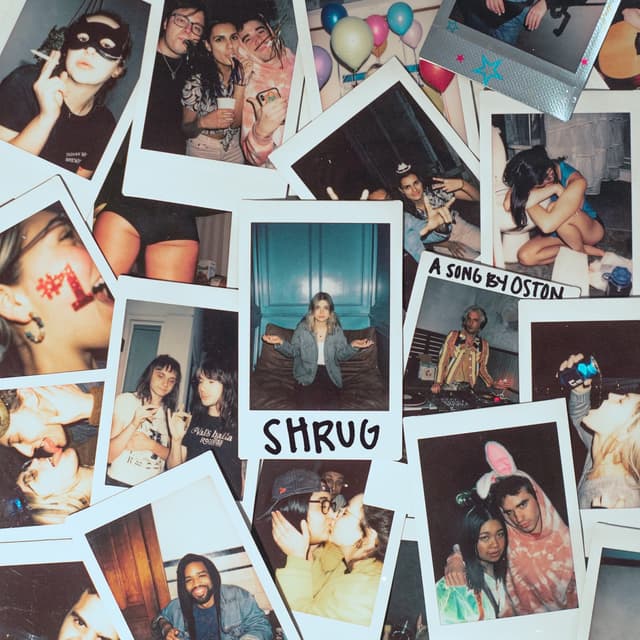 Album cover art for Shrug