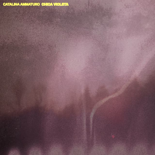 Album cover art for Chica violeta