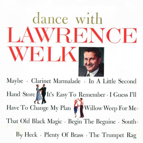 Album cover art for Dance With Lawrence Welk