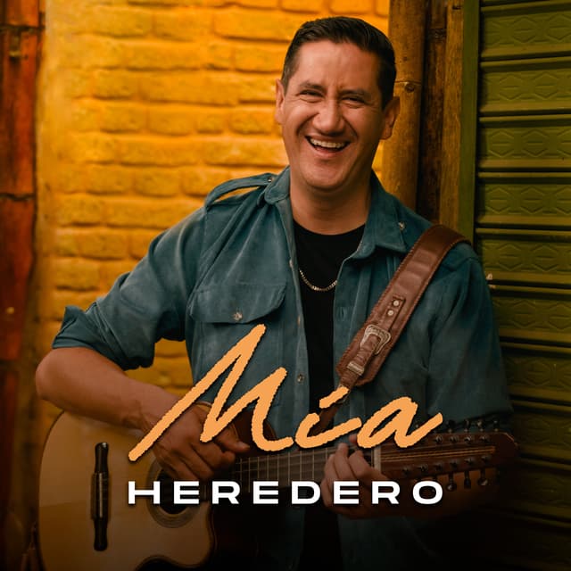 Album cover art for Mía