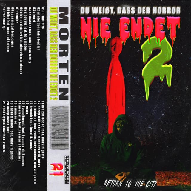 Album cover art for RETURN TO THE CiTY (Level 8 - du weißt, dass der horror nie endet 2)